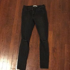 Abercrombie black jeans in excellent condition